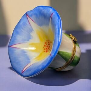 Authentic Limoges Trinket Box, Engagement Ring Box, Pillbox